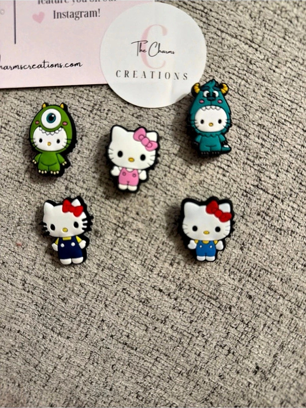 Hello Kitty crocs charms bundle